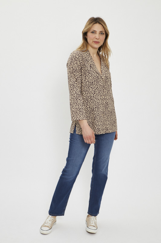 Jeans regular marion bleu denim femme Lee