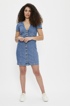 Robe en jean