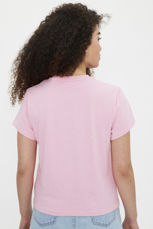 T-shirt rose crop