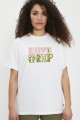 T-shirt blanc oversize