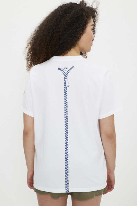 T-shirt blanc oversize