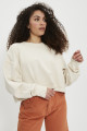 Sweat crop beige