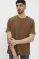 T-shirt marron