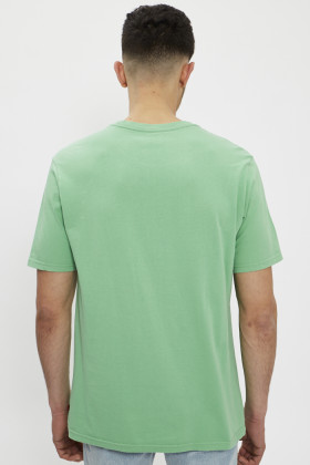 T-shirt vert imprimé