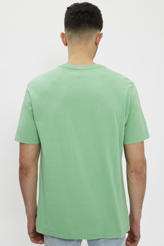 T-shirt vert imprimé