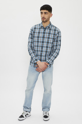 Chemise à carreaux