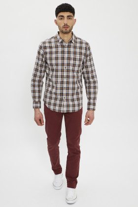 Chemise à carreaux