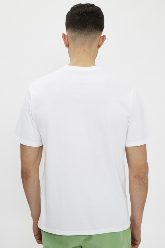 T-shirt blanc imprimé