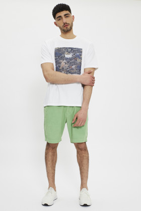 T-shirt blanc imprimé