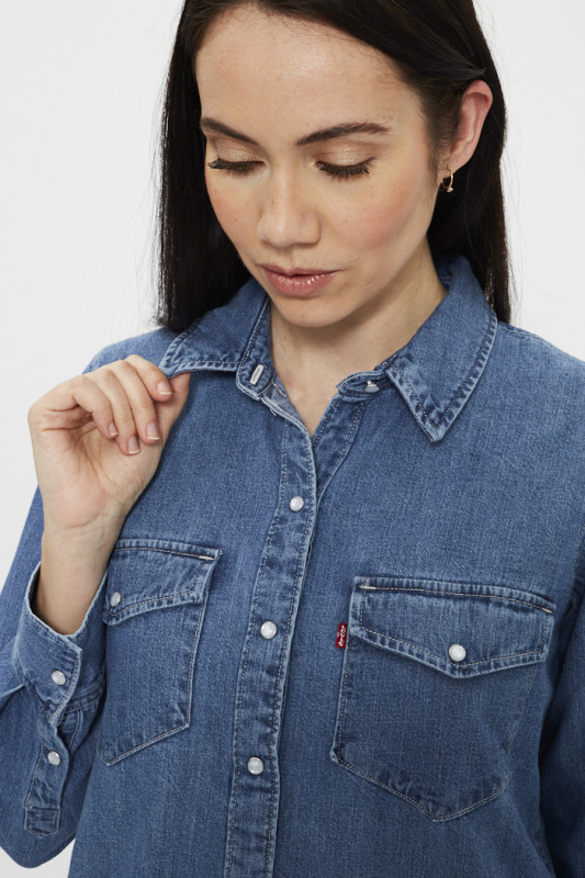 Robe en jean