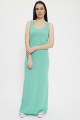 Robe longue verte