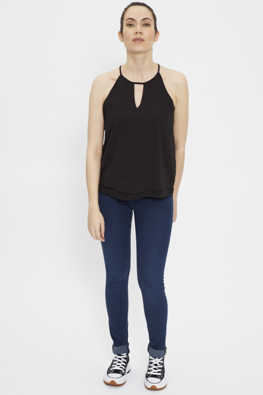 Débardeur fluide noir