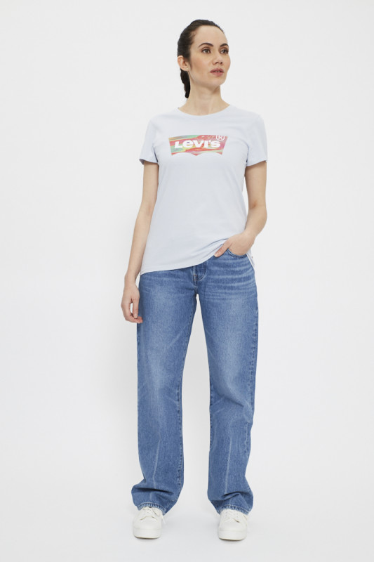 Jeans 501 délavé light indigo levi's