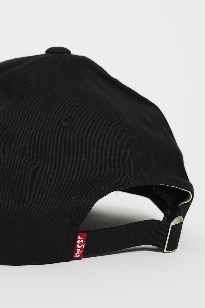 Casquette dad cap Levi's® en coton noire | Rue Des Hommes