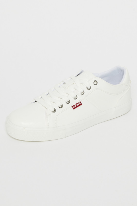 Baskets blanches Levi's Destock Jeans