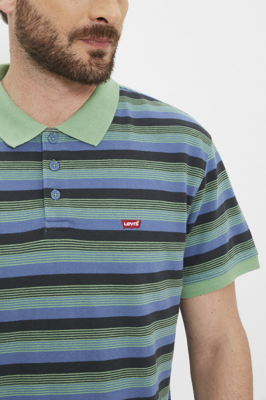 Polo à rayures