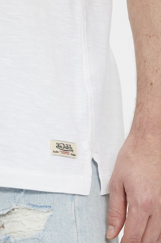 T-shirt blanc imprimé