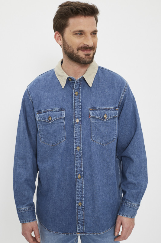 Sur chemise en jean