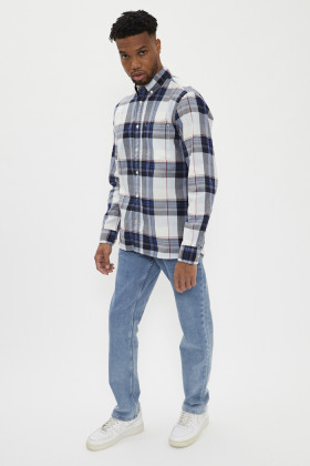 Chemise à carreaux