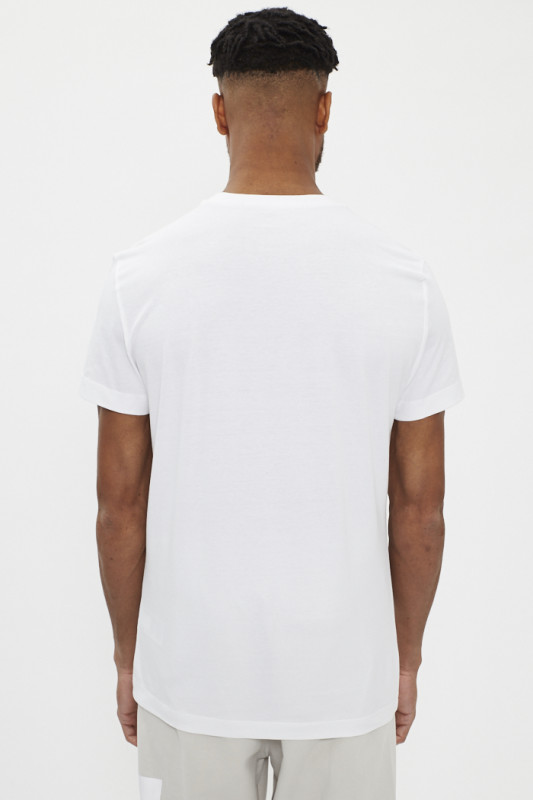 T-shirt blanc imprimé