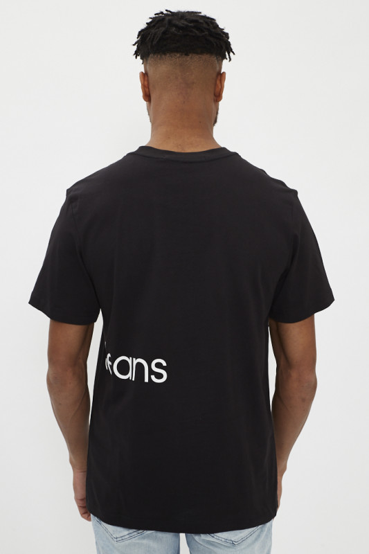 T-shirt noir imprimé