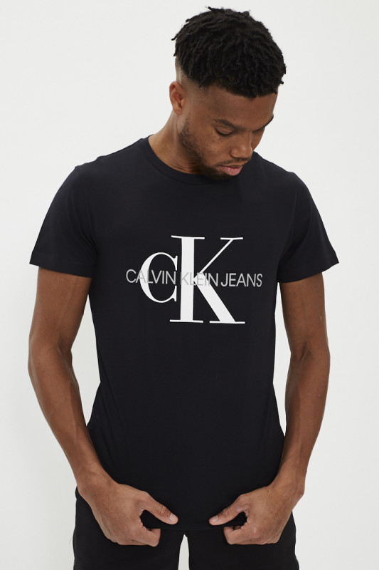 T-shirt noir imprimé