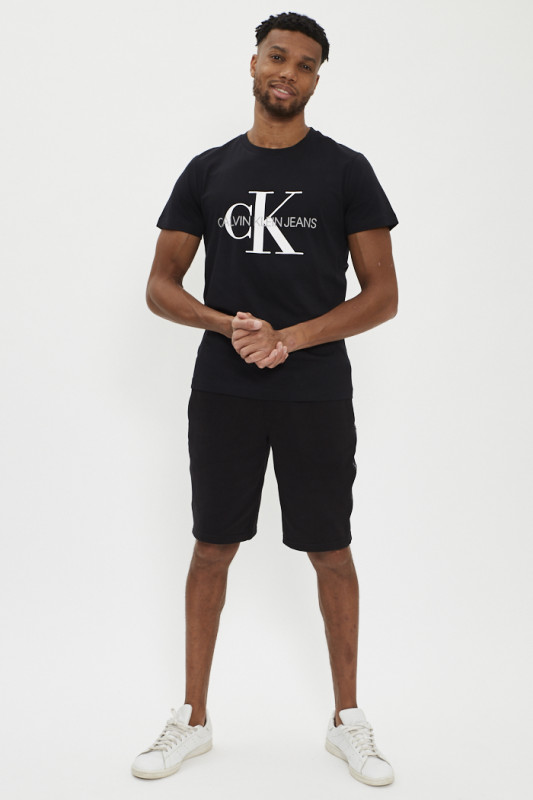 T-shirt noir imprimé