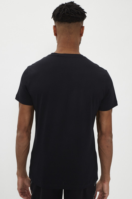 T-shirt Homme Hot Salvation – Noir – Imprimé Graphique – Manches Longues – Coton – Taille S