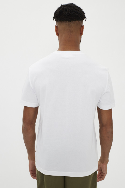 T-shirt blanc imprimé