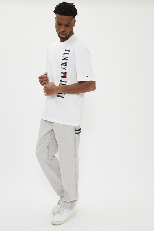 T-shirt blanc brodé