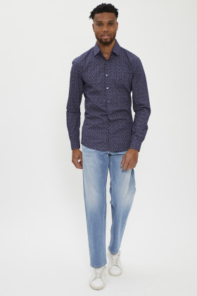 Chemise à motifs