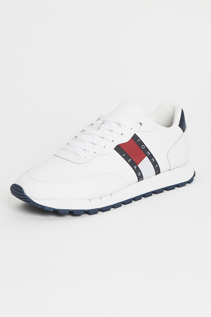 Baskets blanches Tommy Hilfiger Destock Jeans