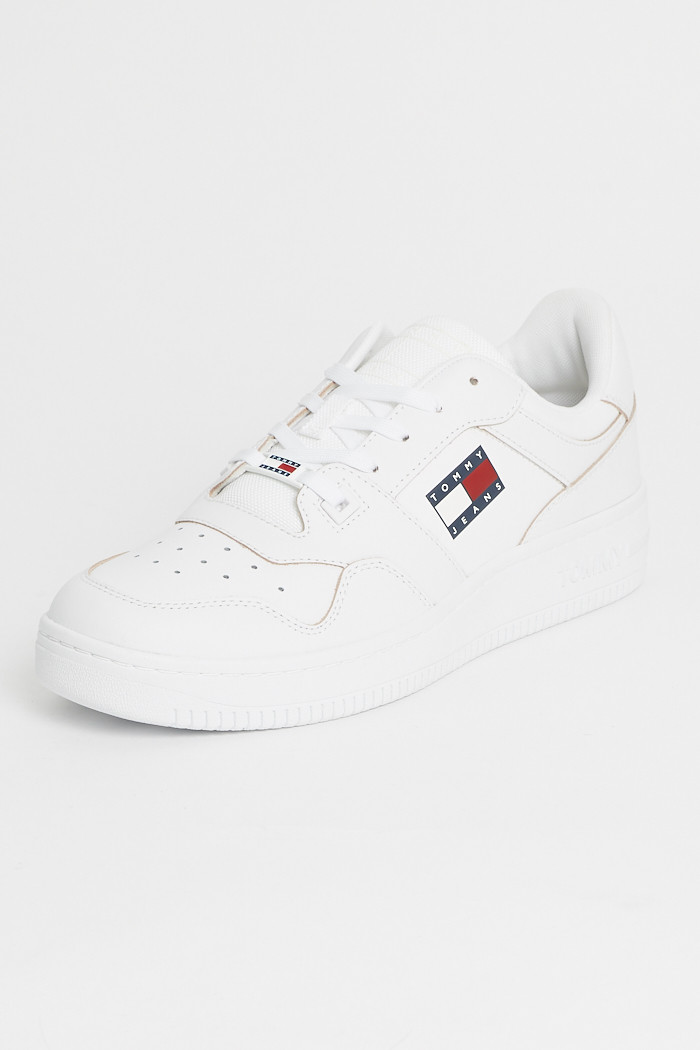 baskets blanches tommy hilfiger