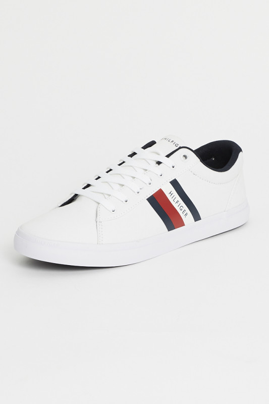 Baskets blanches Tommy Hilfiger Destock Jeans