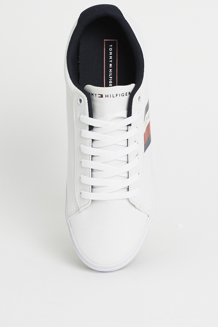 Baskets blanches Tommy Hilfiger Destock Jeans