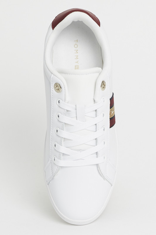 basket blanche tommy hilfiger femme