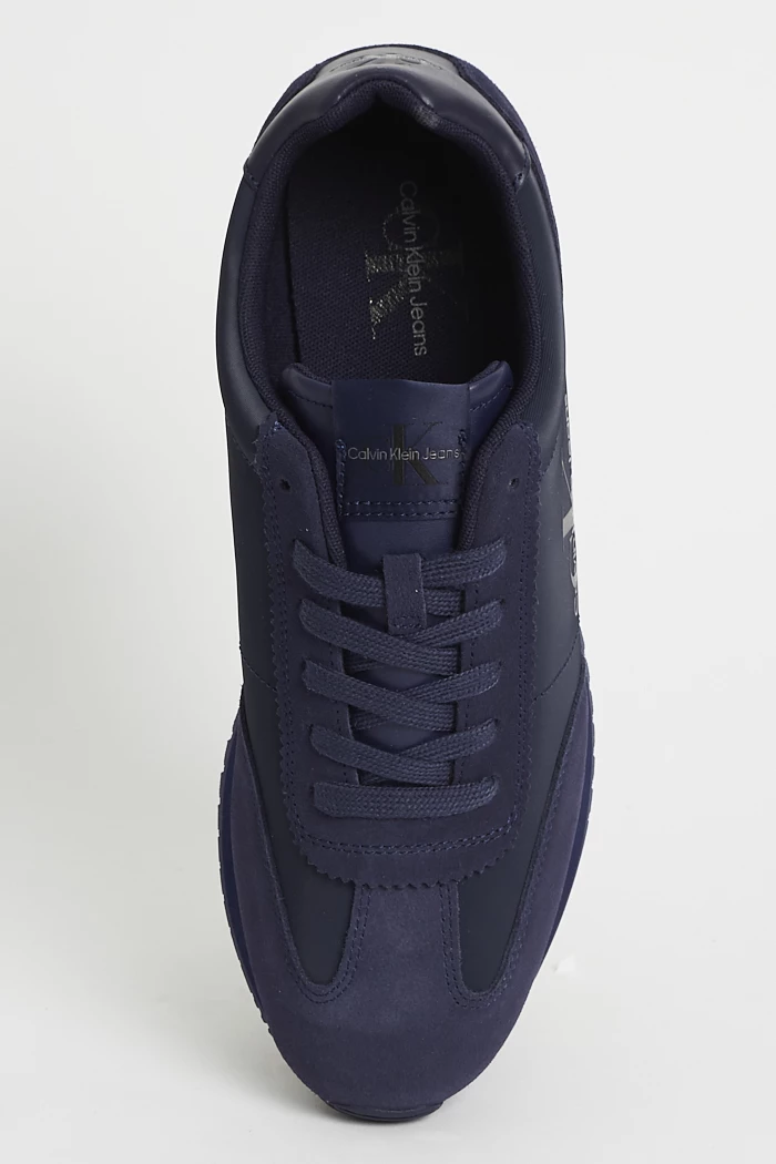 Baskets bleues Calvin Klein Destock Jeans