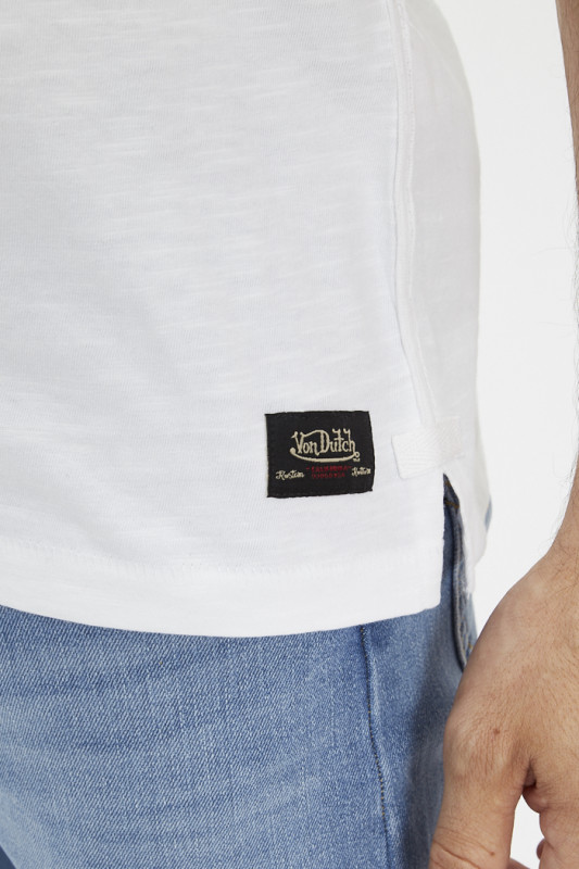 T-shirt blanc imprimé