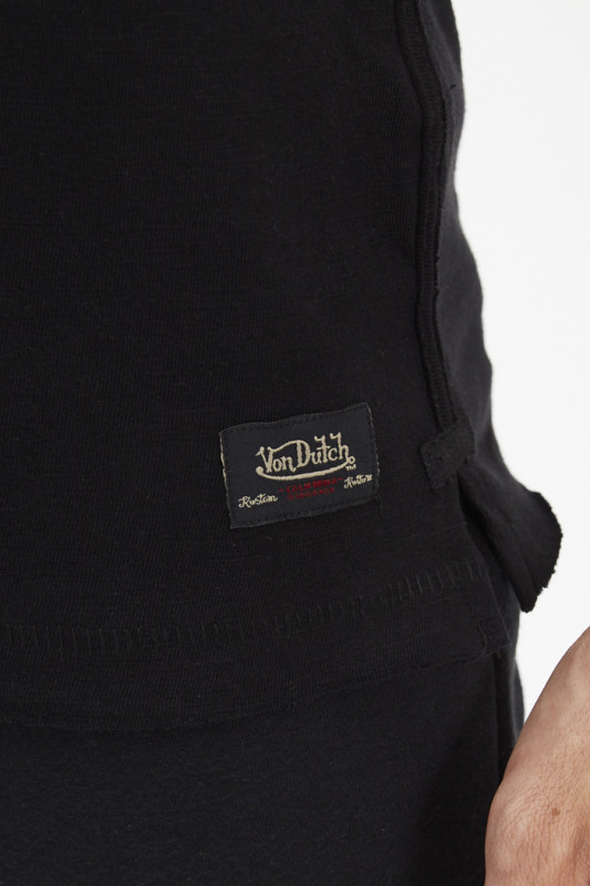 T-shirt noir imprimé