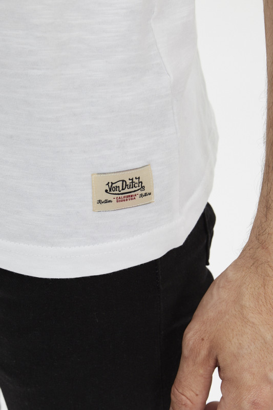 T-shirt blanc imprimé