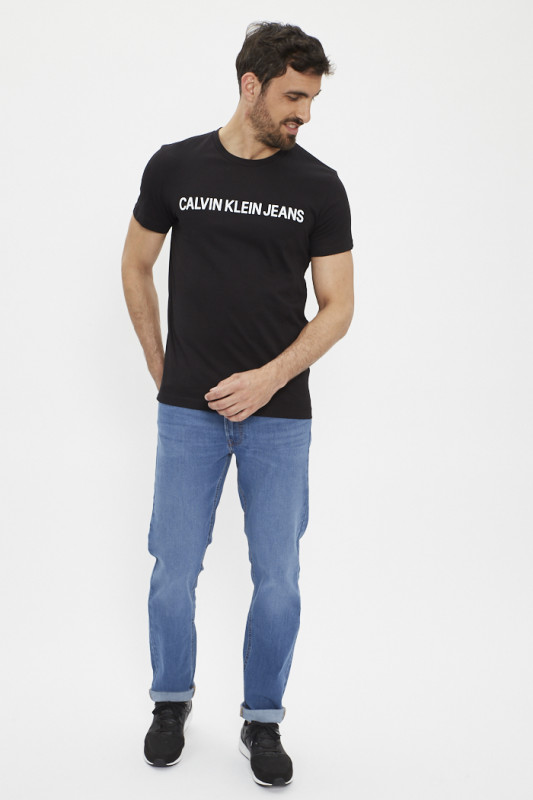 Jeans droit modèle Daren bleu denim homme Lee