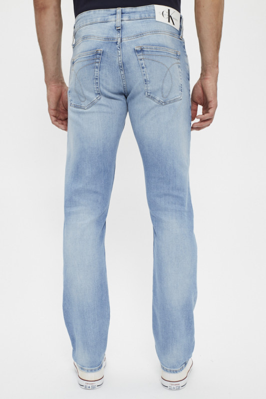 Jeans slim délavé