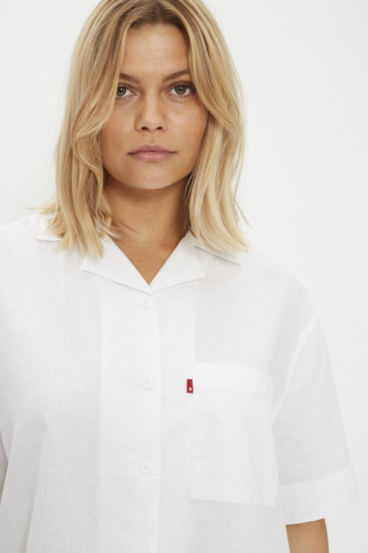 Chemise blanche oversize