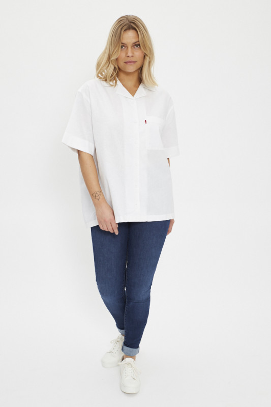 Chemise blanche oversize