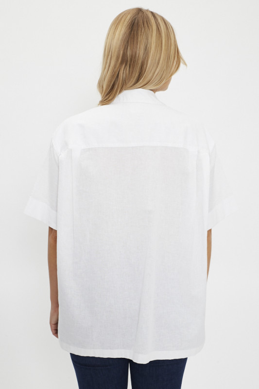 Chemise blanche oversize