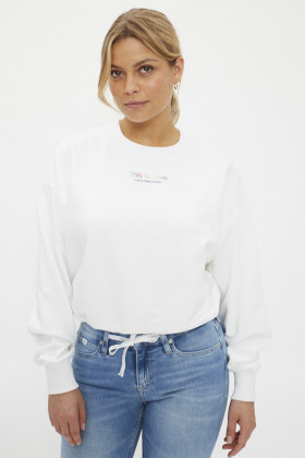 Sweat blanc