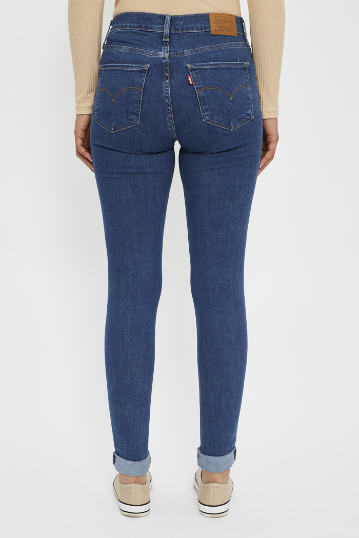 Jean Femme Levi's 720 Super Skinny Haute Taille - Taille W32 L32, Bleu, 72% Coton, Neuf Sans étiquettes