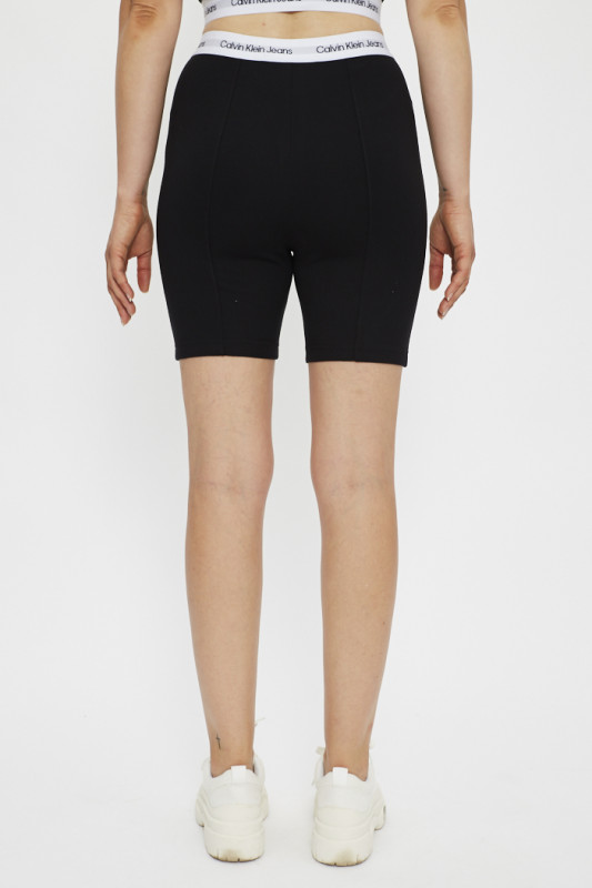 short noir calvin klein logotypé