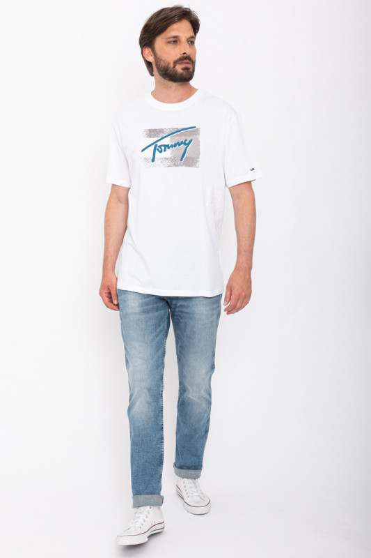 Jeans slim Anbass bleu délavé homme Replay