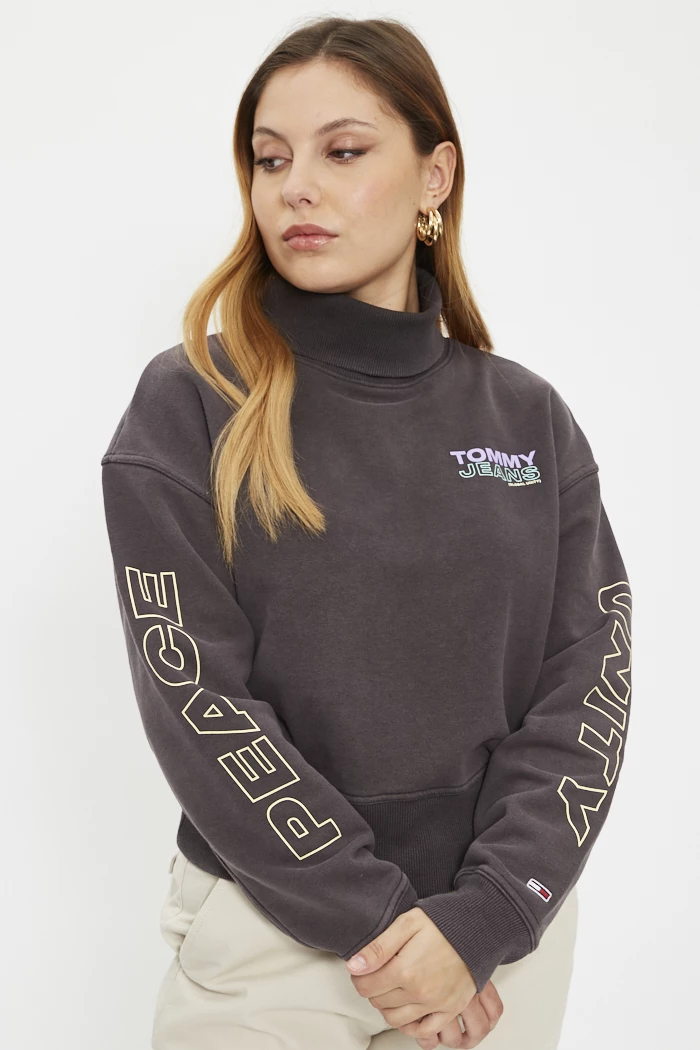 Sweat col roulé Tommy Hilfiger Destock Jeans